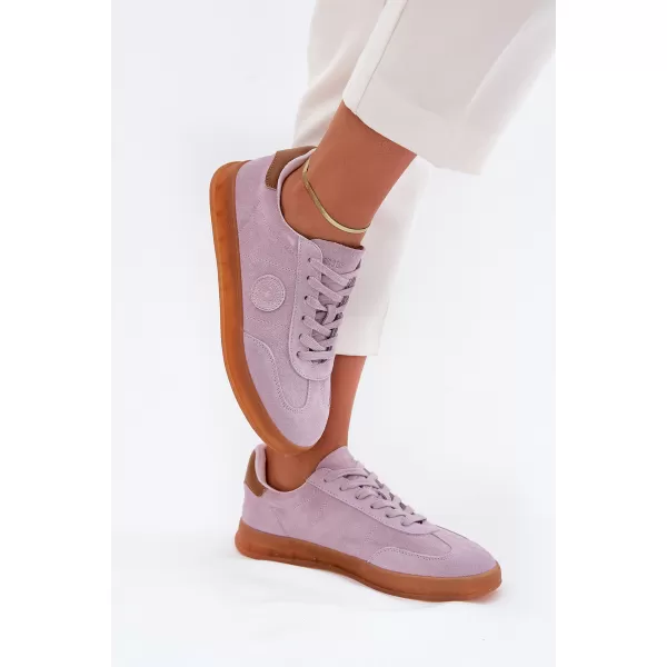  Дамски кецове BIG STAR SHOES RR274850 ЛИЛАВО 