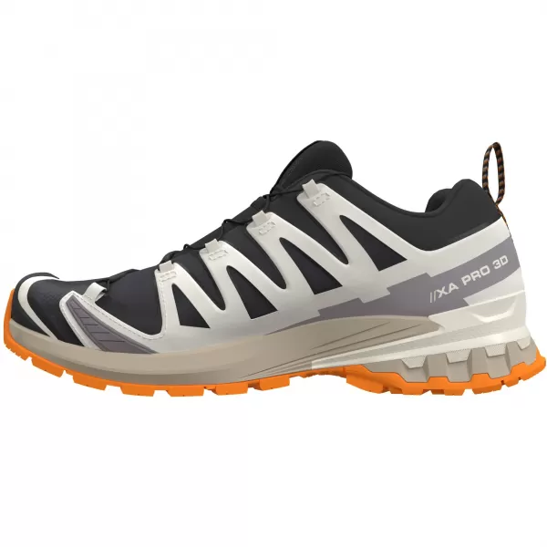 Мъжки обувки SALOMON XA PRO 3D V9 GORE-TEX L47881900 ЧЕРЕН/ВАНИЛОВ ЛЕД/КУРКУМА 