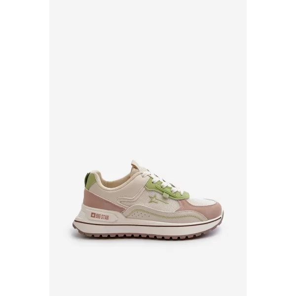  Дамски кецове BIG STAR SHOES NN274A091 БЕЖОВО 