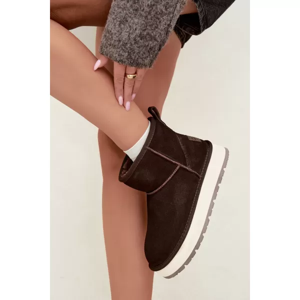  Дамски обувки BIG STAR SHOES UU274693 КАФЯВО/БЕЖОВО 