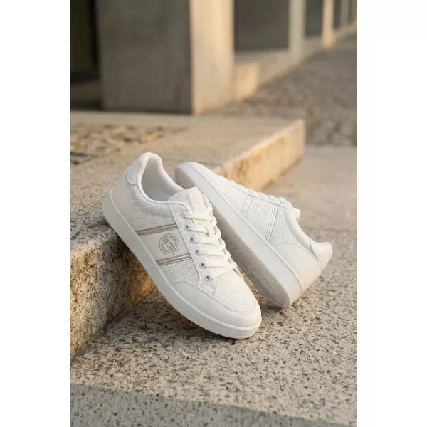  Мъжки кецове BIG STAR SHOES TT174308 БЯЛО 