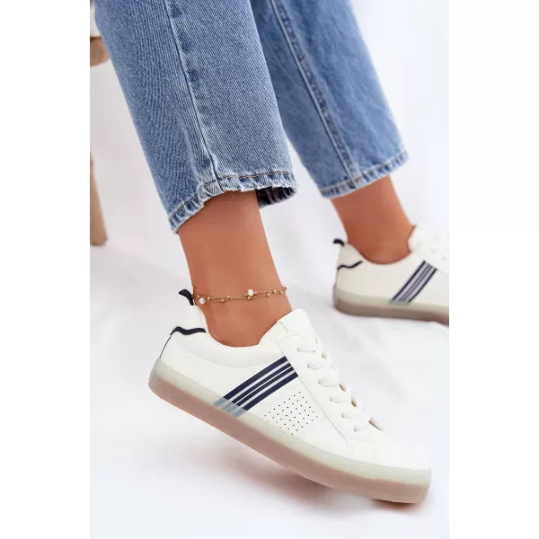  Дамски кецове BIG STAR SHOES TT274306 БЯЛО 