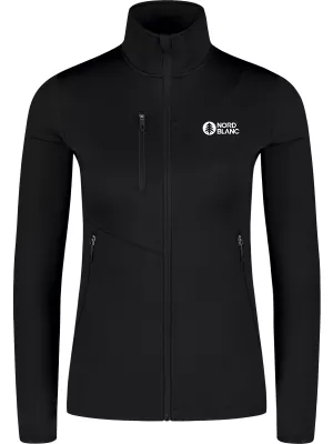 Дамски суичър powerfleece NORDBLANC CRISP NBSFL8338 ЧЕРЕН