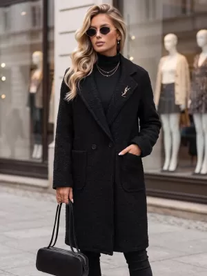 Дамско палто DSTREET NY0782 ЧЕРЕН