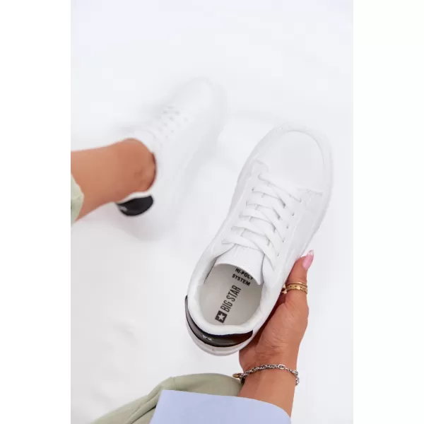  Дамски кецове BIG STAR SHOES TT274928 БЯЛО 