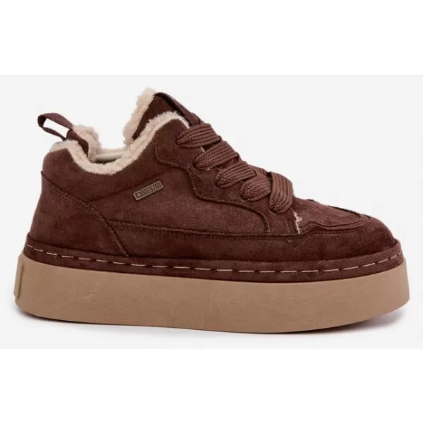  Дамски обувки BIG STAR SHOES UU274188 КАФЯВИ/БЕЖОВИ СЕНКИ 