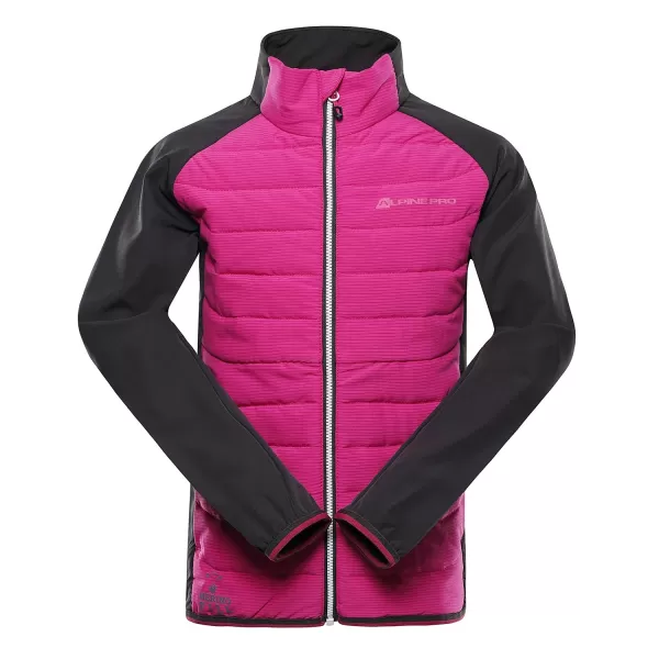  Детско яке ALPINE PRO GERLO ЧЕРВЕНА ФУКСИЯ 