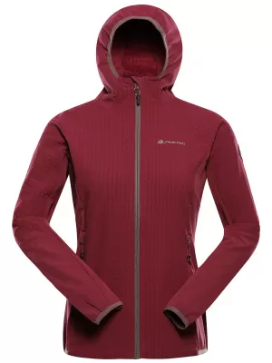 Дамски топъл суичър ALPINE PRO HURAMA ВИОЛЕТОВ КВАРЦ