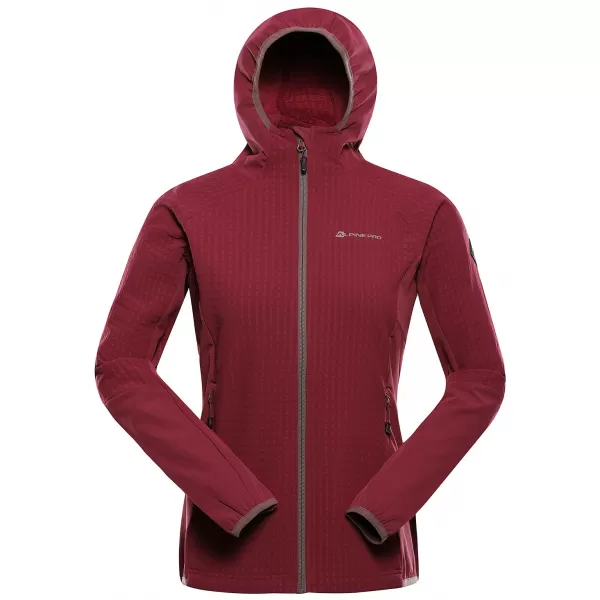  Дамски топъл суичър ALPINE PRO HURAMA ВИОЛЕТОВ КВАРЦ 