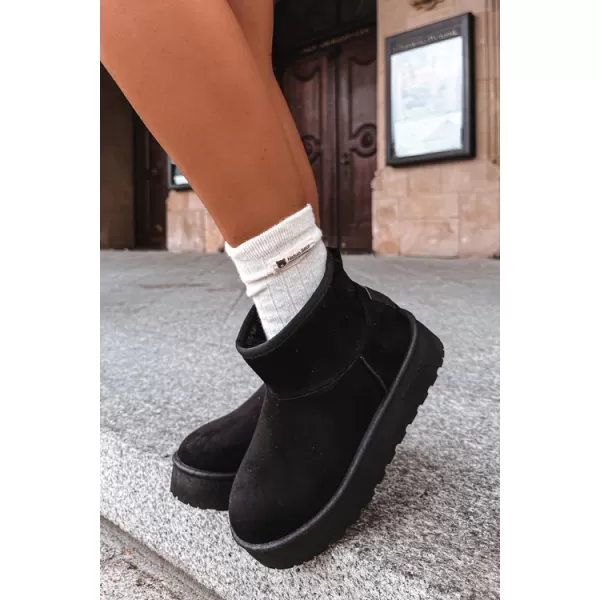  Дамски снежни човеци BIG STAR SHOES UU274222 ЧЕРЕН 