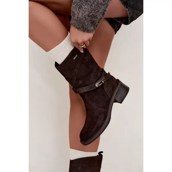  Дамски обувки BIG STAR SHOES UU274609 КАФЯВО/БЕЖОВО 