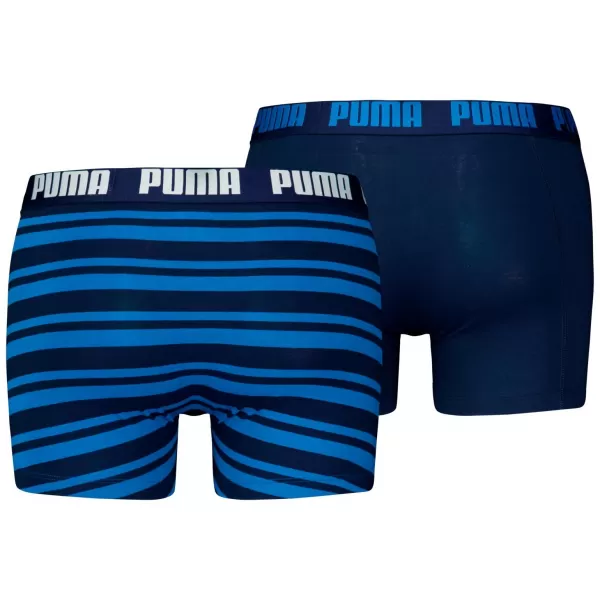  Мъжки боксерки PUMA MEN EVERYDAY HERITAGE STRIPE BOXER 93832601 СИНЬО 