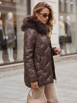 Дамско яке DSTREET TY5814 ЛИЛАВО