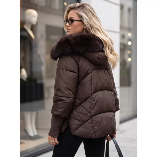  Дамско яке DSTREET TY5993 КАФЯВО 