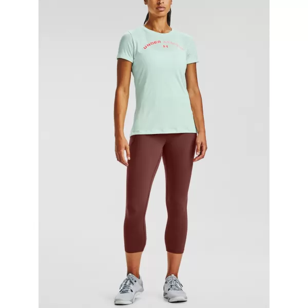  Дамска тениска UNDER ARMOUR TECH TWIST GRAPHIC LU SSC 1356304-403 СИНЬО 