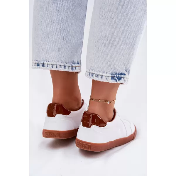  Дамски кецове BIG STAR SHOES TT274366 БЯЛО 