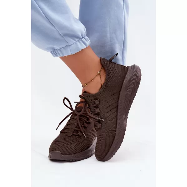  Дамски обувки BIG STAR SHOES UU274055 КАФЯВО/БЕЖОВО 
