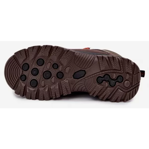  Мъжки трекинг обувки BIG STAR SHOES UU174195 ТЪМНО КАФЯВО 