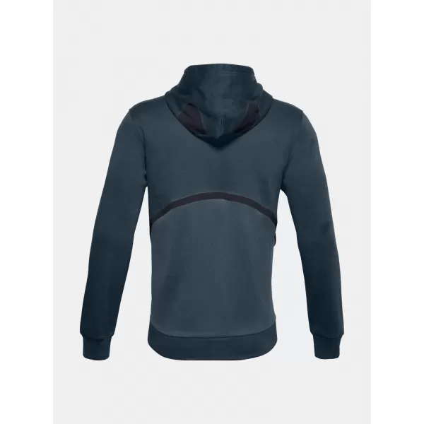  Мъжки суичър UNDER ARMOUR RIVAL FLEECE AMP FZ HD 1357113-467 СИНЬО 