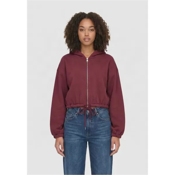 Дамски суичър URBAN CLASSICS TB8635-00606 БОРДО 