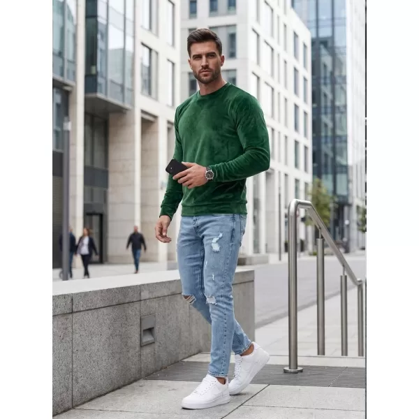  Мъжки суичър DSTREET BX5532 ЗЕЛЕНО 