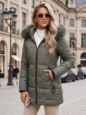 Дамско яке DSTREET TY5739 ЗЕЛЕНО