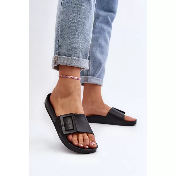  Дамски чехли BIG STAR SHOES FF274A389 ЧЕРЕН 