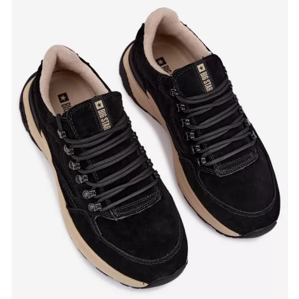  Мъжки кецове BIG STAR SHOES OO174321 ЧЕРЕН 