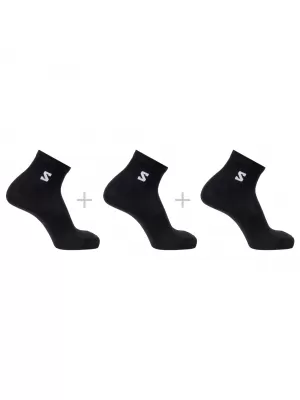 Чорапи SALOMON EVERYDAY LITE QUARTER 3-PACK LC2911700 ЧЕРЕН