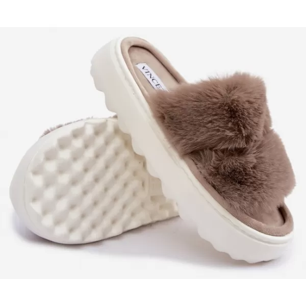  Дамски чехли VINCEZA 105105 БЕЖОВО 
