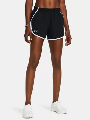 Дамски шорти UNDER ARMOUR UA FLY BY 3'' SHORTS 1382438-002 ЧЕРЕН
