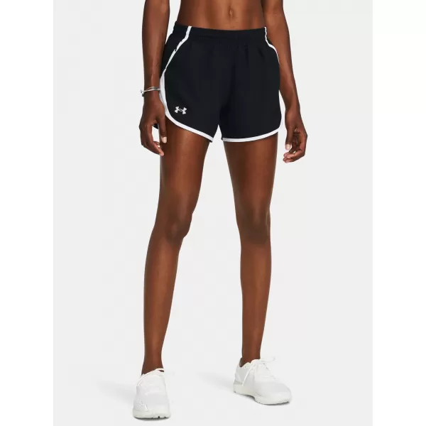  Дамски шорти UNDER ARMOUR UA FLY BY 3'' SHORTS 1382438-002 ЧЕРЕН 