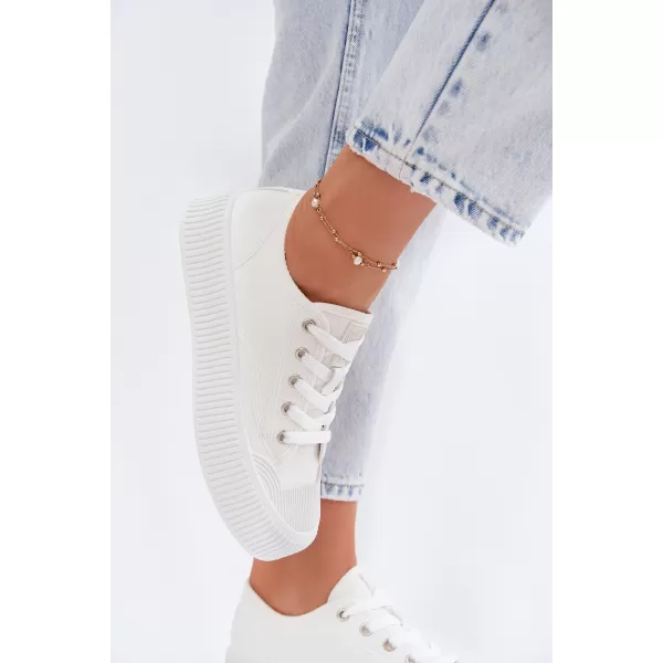  Дамски кецове BIG STAR SHOES TT274269 БЯЛО 