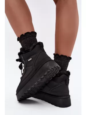 Дамски обувки BIG STAR SHOES UU274167 ЧЕРЕН
