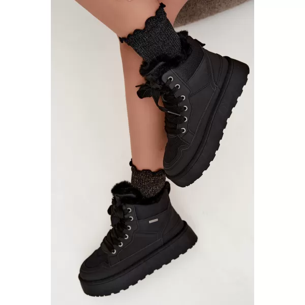  Дамски обувки BIG STAR SHOES UU274167 ЧЕРЕН 