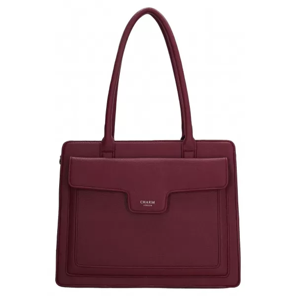  Дамска чанта CHARM LONDON Monaco 25422 Bordeaux red ЧЕРВЕНО БОРДО 