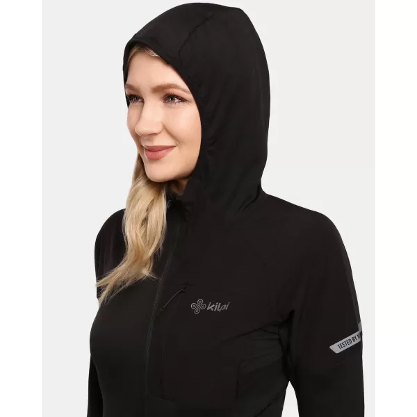  Дамски поларен суичър KILPI MEMPHIS-W 1L0201KI ЧЕРЕН 