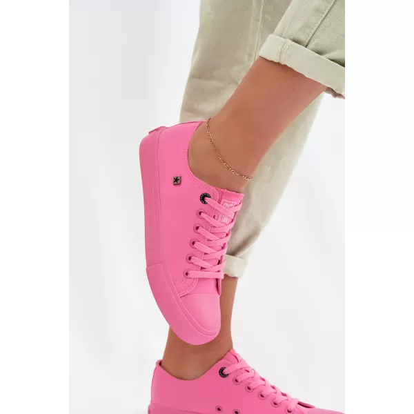  Дамски кецове BIG STAR SHOES TT274015 РОЗОВО 