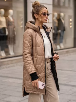 Дамско яке DSTREET TY5791 БЕЖОВО