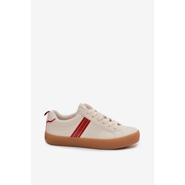  Дамски кецове BIG STAR SHOES TT274307 БЕЖОВО 