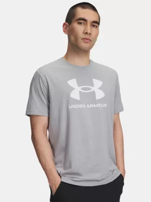 Мъжка тениска UNDER ARMOUR UA SPORTSTYLE LOGO UPDATE SS 1382911-037 СИВО