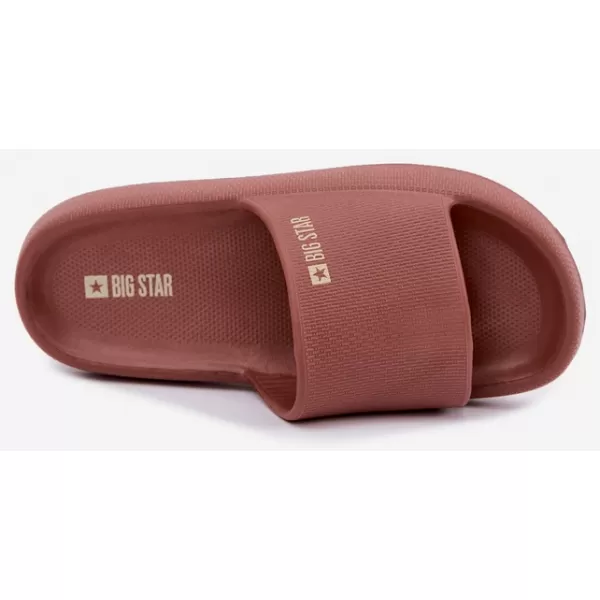  Дамски чехли BIG STAR SHOES UU274088 НЮАНСИ НА ЧЕРВЕНОТО 