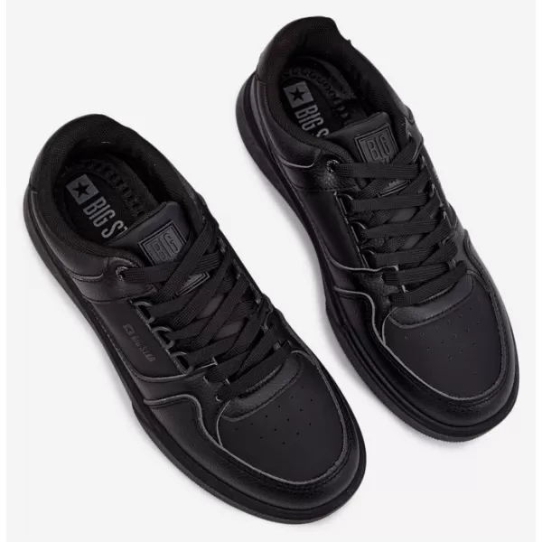  Мъжки кецове BIG STAR SHOES UU174164 ЧЕРЕН 