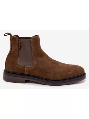 Мъжки обувки BIG STAR SHOES UU174277 КАФЯВИ/БЕЖОВИ СЕНКИ