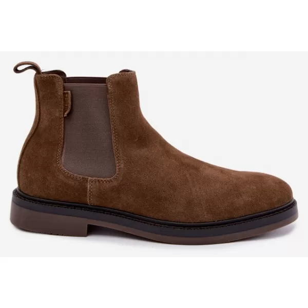  Мъжки обувки BIG STAR SHOES UU174277 КАФЯВИ/БЕЖОВИ СЕНКИ 