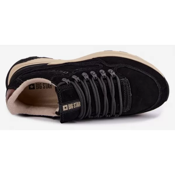  Мъжки кецове BIG STAR SHOES OO174321 ЧЕРЕН 