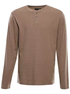 Мъжка тениска ALPINE PRO THERMAL ОТТЕНЪК СЕПИЯ