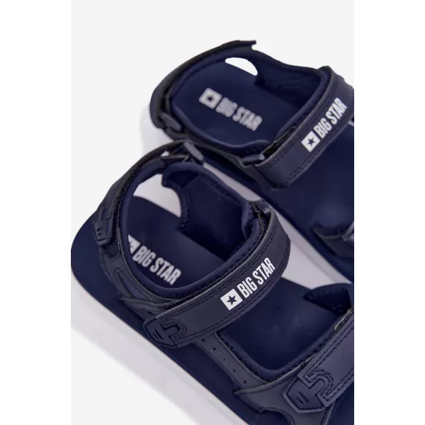  Дамски сандали BIG STAR SHOES LL274792 СИНЬО 
