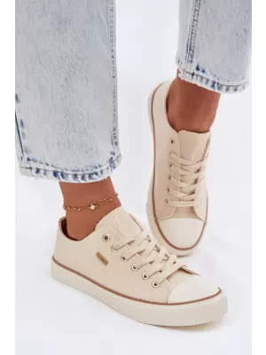 Дамски кецове BIG STAR SHOES TT274773 БЕЖОВО