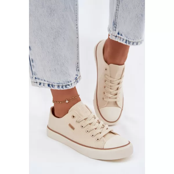  Дамски кецове BIG STAR SHOES TT274773 БЕЖОВО 